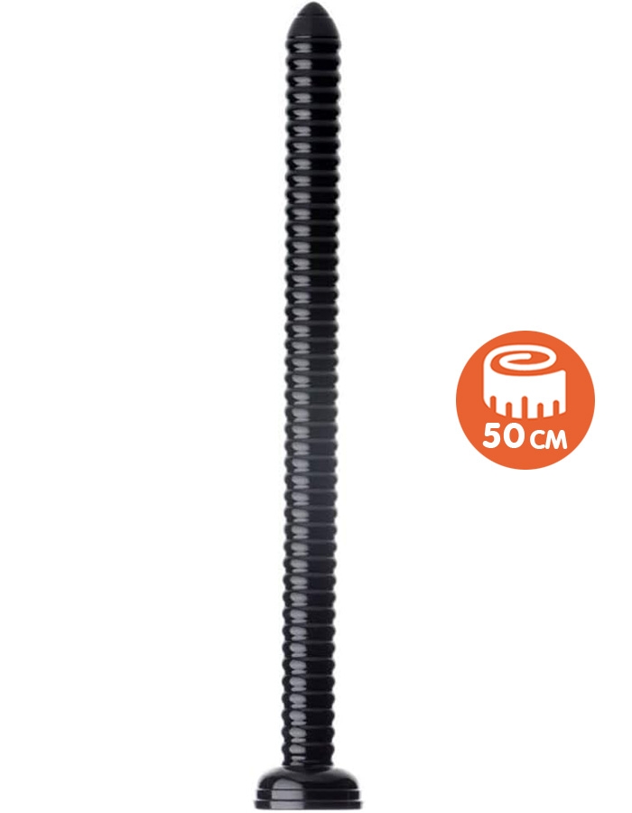 Стимулятор Hosed 19" Ribbed Anal Snake 