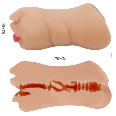 Двусторонний мастурбатор Crazy Bull Zoey