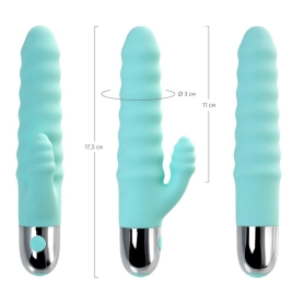 Вибратор-кролик ToyFa Flax