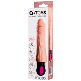 Виброфаллос с подогревом A-toys Benedick